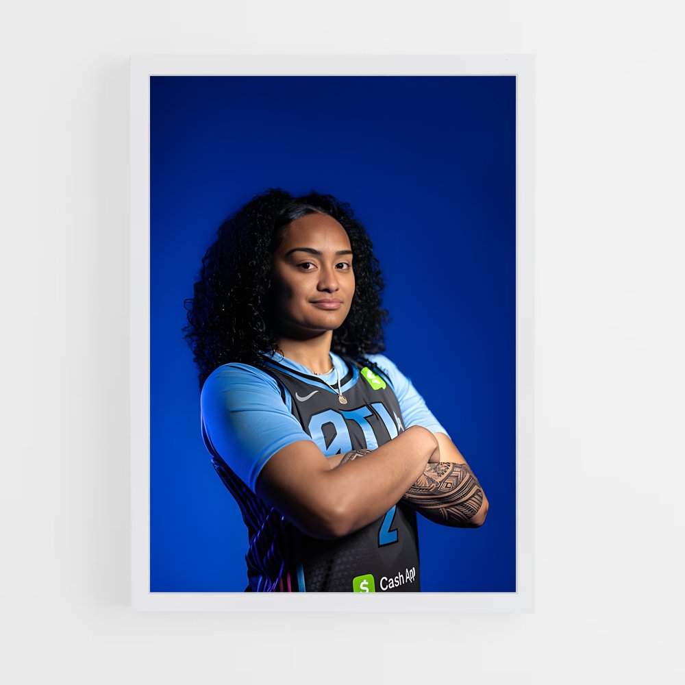 Poster Atlanta Rugby Star – affiche Basketball (vue 3)